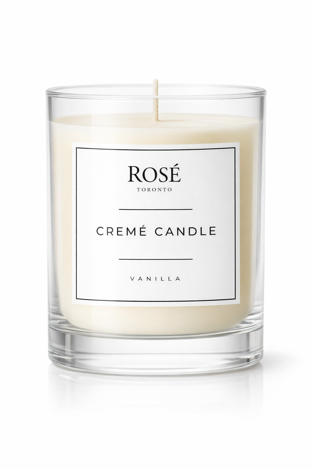 Rosé Toronto - Cremé Vanilla Candle